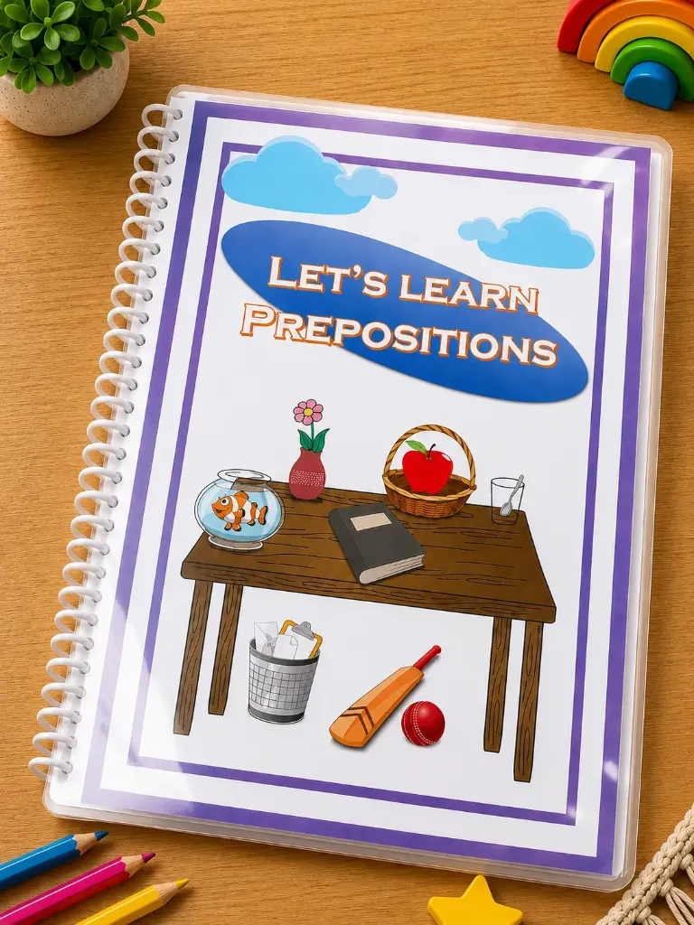 Prepositions Activity Book