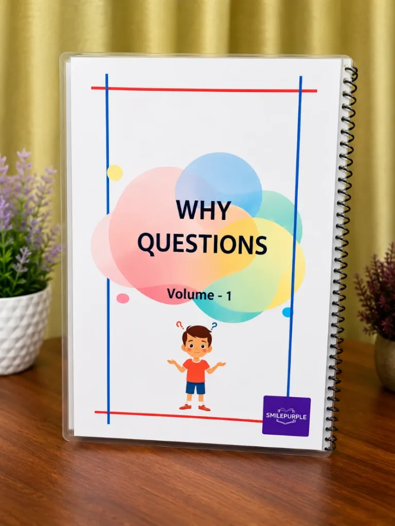 "Why" Questions Activity Book – Volume 1