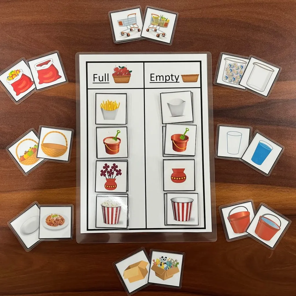 Pre-Math Concepts Activity Mats