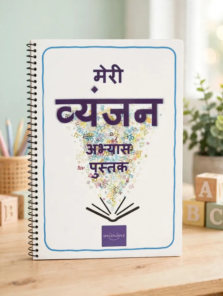 My Vyanjan Practice Book ( मेरी व्यंजन अभ्यास पुस्तक )