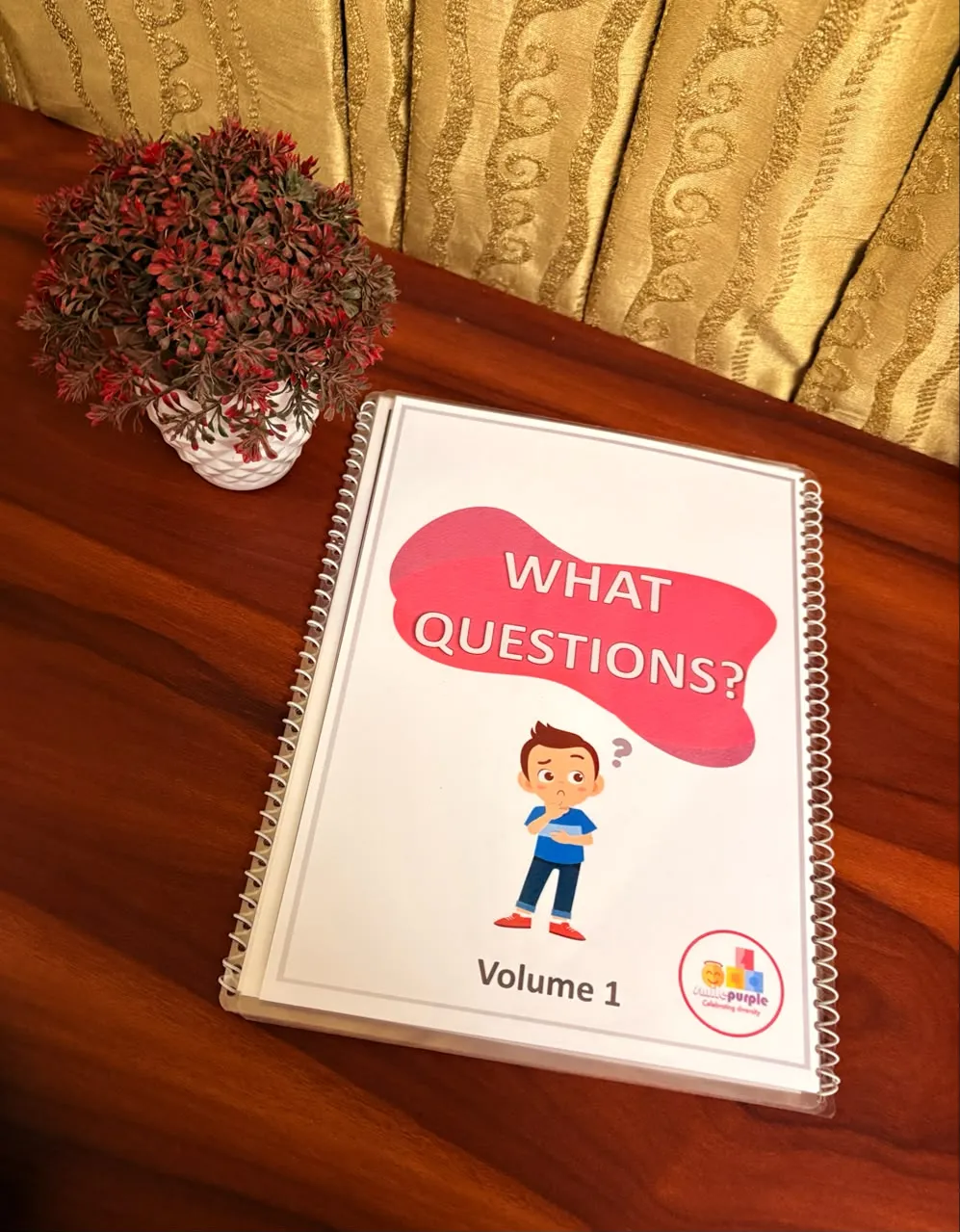"What" Questions Activity Book – Volume 1